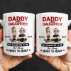 Not Always Eye To Eye But Always Heart To Heart, Cityscape - Personalized Custom Coffee Mug - DAD280_MG