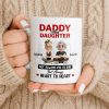 Not Always Eye To Eye But Always Heart To Heart, Cityscape - Personalized Custom Coffee Mug - DAD280_MG