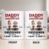 Not Always Eye To Eye But Always Heart To Heart, Cityscape - Personalized Custom Coffee Mug - DAD280_MG