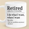Not My Problem Anymore - Coworker Personalized Custom Mug - Appreciation, Retirement Gift For Coworkers, Work Friends, Colleagues