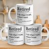 Not My Problem Anymore - Coworker Personalized Custom Mug - Appreciation, Retirement Gift For Coworkers, Work Friends, Colleagues
