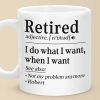 Not My Problem Anymore - Coworker Personalized Custom Mug - Appreciation, Retirement Gift For Coworkers, Work Friends, Colleagues