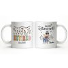 Not My Problem Anymore Retired With Flowers - Personalized Custom Coffee Mug - RETIRE013_MG