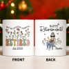 Not My Problem Anymore Retired With Flowers - Personalized Custom Coffee Mug - RETIRE013_MG
