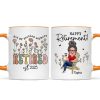 Not My Problem Anymore Retirement Personalized Mug, Farewell Good Luck Gift Coworker, Teacher, Nurse