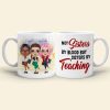 Not Sisters By Blood But Teacher By Teaching Personalized Besties Coffee Mug Gift For Friend