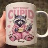 Not Today Cupid Anti- Funny Raccoon Personalized Mug