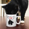 Nothing Butt Thanks Dad Personalized Cat Mom/Dad Mug, Gift For Cat Lovers