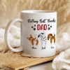 Nothing Butt Thanks Dad Personalized Dog Mug, Gift For Dog Lovers