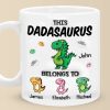 Nothing Can Describe My Love To You - Family Personalized Custom 3D Inflated Effect Printed Mug - Father's Day, Gift For Dad, Grandpa
