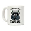 Notorious RBG Raccoon Bader Ginsburg Parody Coffee Mug