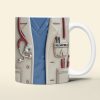 Nurse Life - Personalized White Edge-to-Edge Mug - Gift For Nurse HH01
