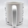 Nursing Is A Work Of Heart, Nurse Cap And Heart Rate Line - Personalized Custom Coffee Mug - DOC033_MG