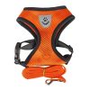 Nylon Mesh Dog Harness And Leash
