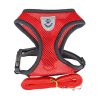 Nylon Mesh Dog Harness And Leash