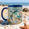 Ocean Breeze Turtle Coffee Accent Mug - Personalized Gift For Turtle Lovers 03HYLU210126