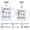 Of All The Balls In The World - Funny Gift For Dad, Father, Grandpa - Personalized Mug