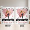 Of All The Days I've Lived, The Best Ones With Heart And Couple - Personalized Custom Coffee Mug - CPL1364_MG