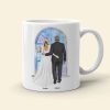 Of All The Walks This Is My Favorite, Personalized Coffee Mug, Dad Escorting Bride, Gift For Dad