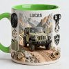 Off-Road Adventure - Personalized Accent Mug - Gift For Off-Road Lovers | NL122