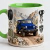 Off-Road Adventure - Personalized Accent Mug - Gift For Off-Road Lovers | NL122
