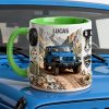 Off-Road Adventure - Personalized Accent Mug - Gift For Off-Road Lovers | NL122
