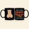 Office Member Saggy Balls Club-Gift For Father-Personalized Coffee Mug-Father's Day Mug