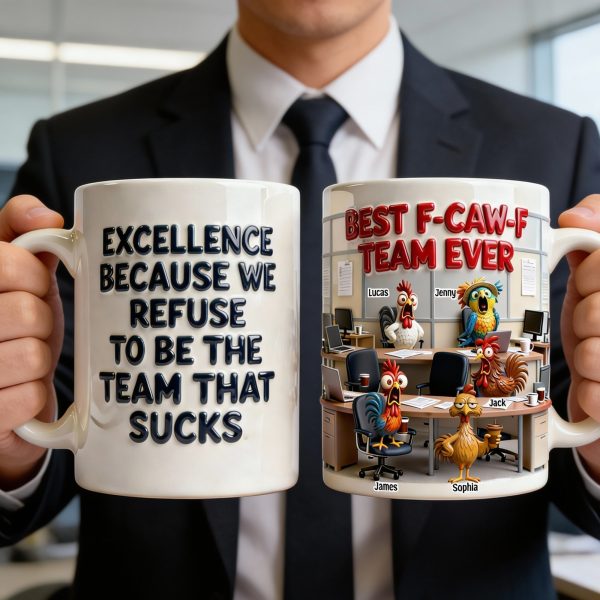 Office Worker Coffee Mug - Personalized Gifts For Coworkers 04natn291225