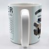 OFFICER Nutrition Facts, Hard Working, Passion, Motivation - Personalized Custom Coffee Mug - GRAD292_MG