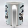 Officer, Police Uniform, Badge and Handcuffs - Personalized Custom Coffee Mug - GRAD268_MG