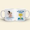 Official Winner Of The Best Bum Award, Gift For Couple, Personalized Mug, Butt Mug, Anniversary Mug