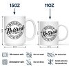 Officially Retired Let The Fun Begin - Personalized Mug