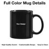 OH CRAP Fist-Bump Duo White Ceramic Mug, Custom Fist-Bump Cup, Creative Fathers Day Gift from Daughter