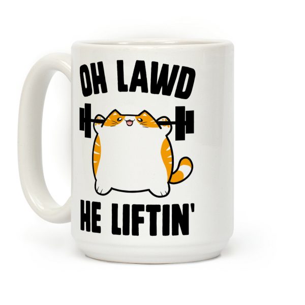 Oh Lawd He Liftin' Coffee Mug