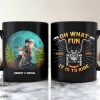 Oh, what Fun, It Is To Ride, Personalized Coffee Mug, Valentine Gift, Couple Gift