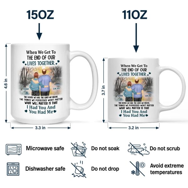 Old Couple I Had You And You Had Me - Personalized Mug