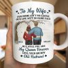 Old Couple Our Home Ain't No Castle - Personalized Mug