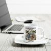 Old Couple Sitting On The Porch Growing Old Together Since Personalized Mug, Heartfelt Gift For Couple, For Him, For Her, Husband, Wife