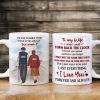 Old Couple To My Wife - Personalized White Mug 03ACHG1301