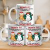 On Naughty List We Regret Nothing - Cat Personalized Custom Mug - Christmas Gift For Pet Owners, Pet Lovers