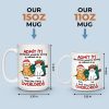 On Naughty List We Regret Nothing - Cat Personalized Custom Mug - Christmas Gift For Pet Owners, Pet Lovers