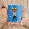 On To The Next Story Graduation Cap And Clouds - Personalized Custom Coffee Mug - GRAD360_MG