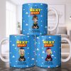 On To The Next Story Graduation Cap And Clouds - Personalized Custom Coffee Mug - GRAD360_MG