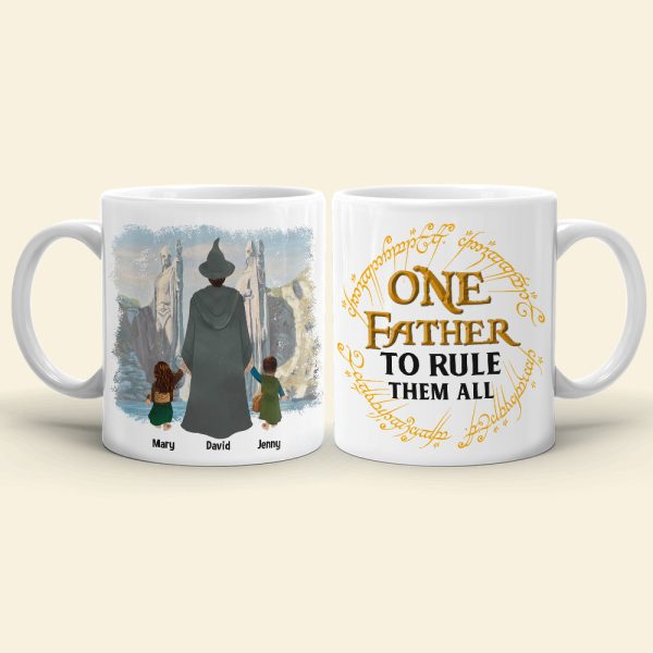 One Father To Rule Them All 04QHTN060623 Personalized Mug