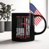 One Nation Under God Est. 1776 Black Mug LM32 895451