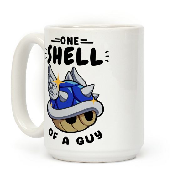 One Shell of A Guy: Blueshell Ver Coffee Mug