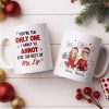 Only One I Want To Annoy, Text And Stars Design - Personalized Custom Coffee Mug - CPL1057_MG