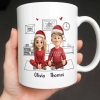 Only One I Want To Annoy, Text And Stars Design - Personalized Custom Coffee Mug - CPL1057_MG