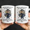 Only The Baddest B*tches Are Police Officers, Police Badge and Officer - Personalized Custom Coffee Mug - OFC020_MG