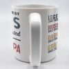 Only The Best Dads Get Promoted To Grandpa - Personalized Custom Coffee Mug - GRP031_MG